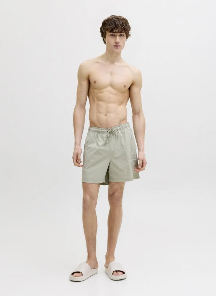 JACK & JONES  Logo Drawstring Swim Shorts for Men | Best Price UAE
